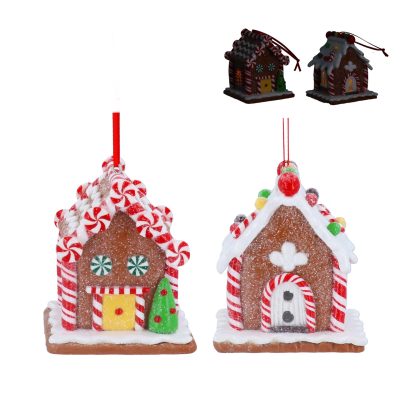Gisela Graham Claydough Dec – LED Gingerbread House, 2as