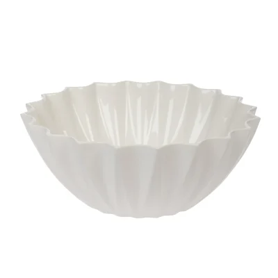 Gurgly Large Etoile Bowl in Cotton on white background