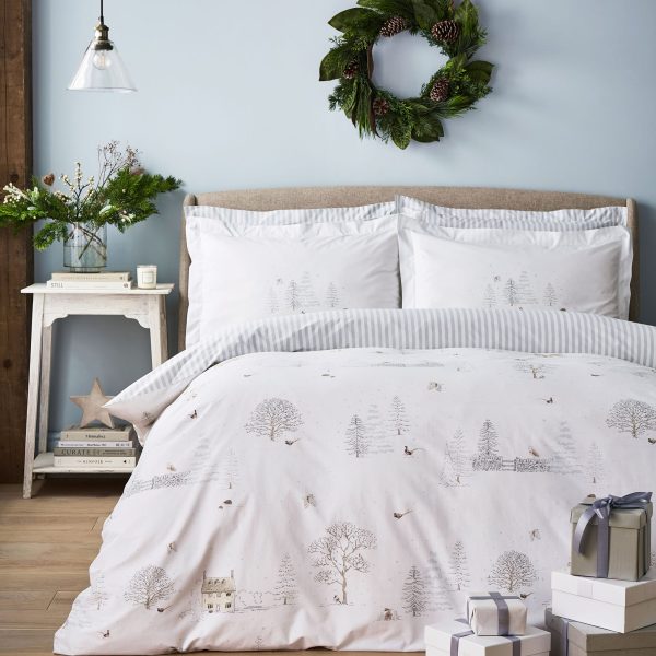 Sophie Allport Snowy Cottage Bedding Set Main