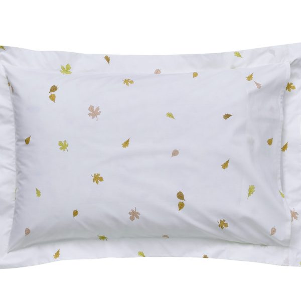 Sophie Allport Woodland Friends Oxford Pillowcase Reverse Cut Out
