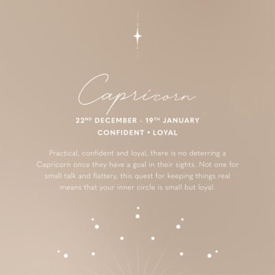 Katie Loxton Jewellery Box Capricorn