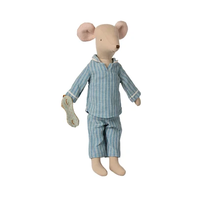 Maileg Medium mouse - Pyjamas