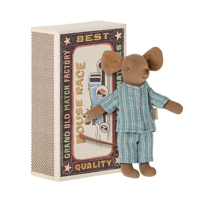 Maileg Big brother mouse in matchbox
