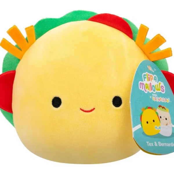 Squishmallows Flip-A-Mallows 5" Tex & Barnardo