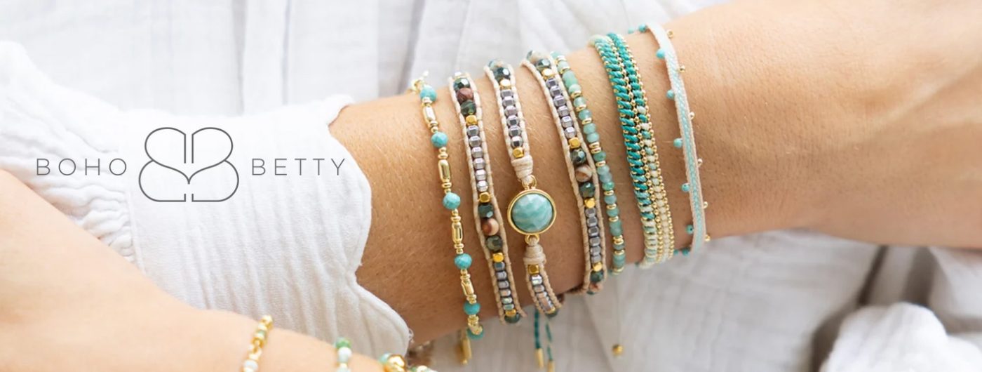 Boho Betty jewellery banner at maisonwhite