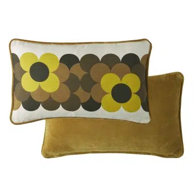 Orla Kiely Retro Flower Stripe, Dune 30cm x 50cm