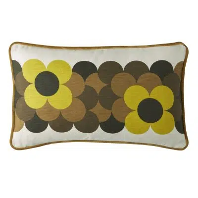 Orla Kiely Retro Flower Stripe, Dune 30cm x 50cm