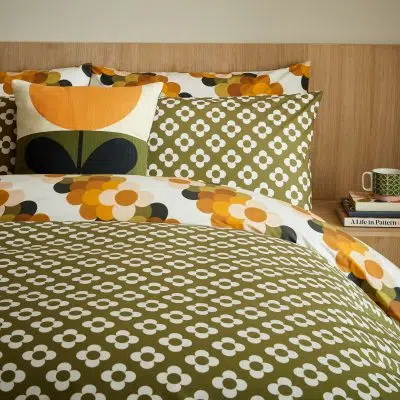 Retro Flower Stripe