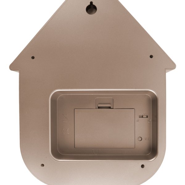 Karlsson Wall Clock Modern Cuckoo Metallic Rose Gold