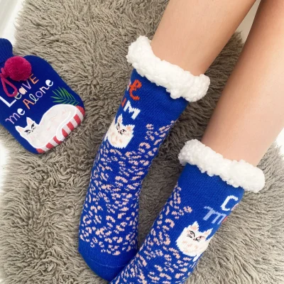 House of Disaster Catnip Cozy Slipper Socks