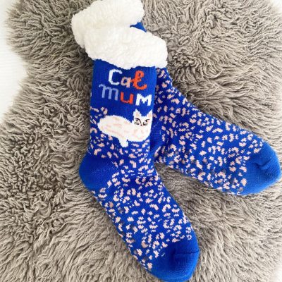 House of Disaster Catnip Cozy Slipper Socks