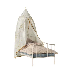 Maileg Miniature bed canopy - Off white