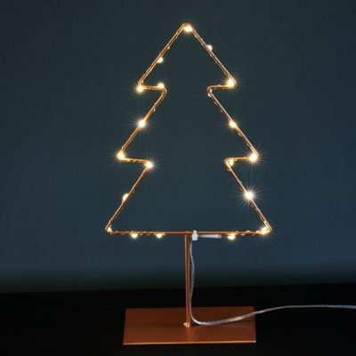 Light Style London LED Copper Christmas tree
