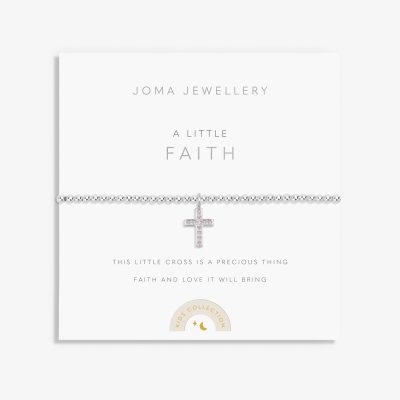 Joma Jewellery Kids' A Little 'Faith' Bracelet