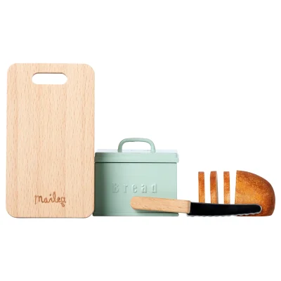 Maileg Bread box with utensils