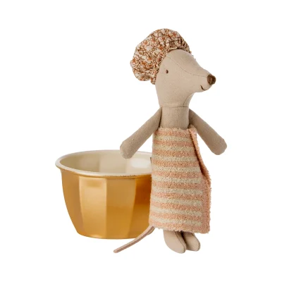 Maileg Wellness mouse, Big sister Pink