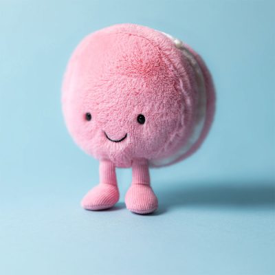 Jellycat Amuseables Mia Macaron (Framboise)