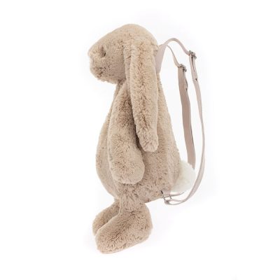 Jellycat Bashful Bunny Beige Backpack side