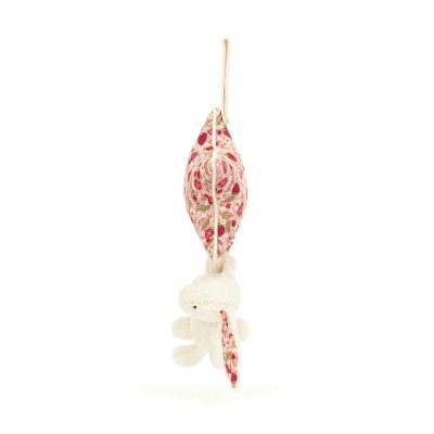 Alternative view of Jellycat Blossom Cream Bunny 'Berry' Musical Pull 