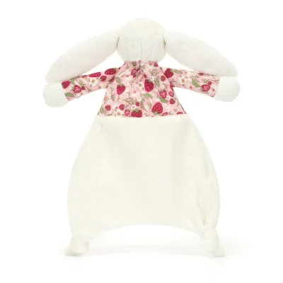 Jellycat Blossom Cream Bunny ‘Berry’ Comforter back