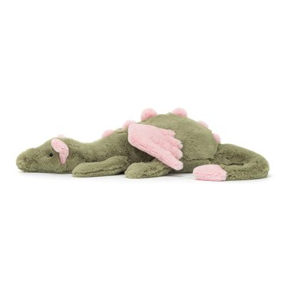 Jellycat Malachy Dragon side