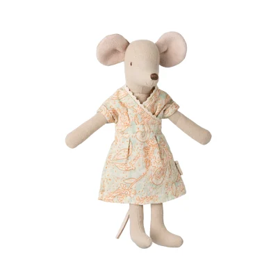 Maileg Mum mouse Blue Dress