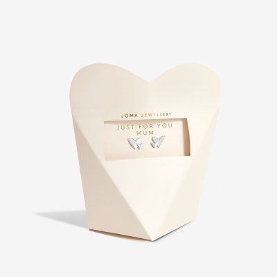 Joma Jewellery 'Just For You Mum' Mother's Day From The Heart Gift Box Earrings