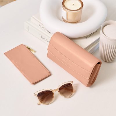 Katie Loxton Glasses And Card Holder Case Peony Blush