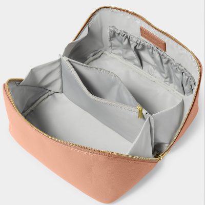 Alternative view of Katie Loxton Large Make Up / Wash Bag Love You Mum Peony Blush