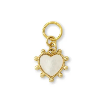 Ashiana Corazon Charm on white background - Ashiana at Maison White