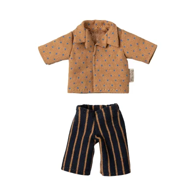 Maileg Shirt and striped pants, Dad mouse