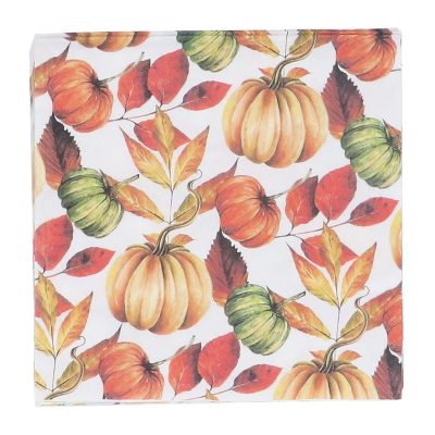 Gisela Graham Pumpkins Paper Napkin, Pack/20