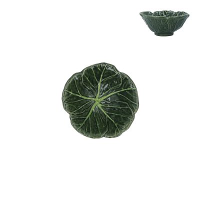 Gisela Graham Cabbage Stonware Mini Bowl