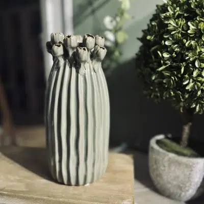 Gisela Graham seed head vase