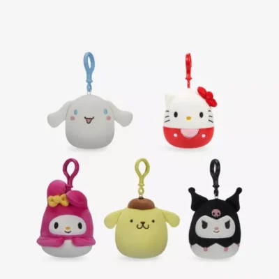 Alternative view of Squishmallows - 3.5in Hello Kitty Clip-On - Hello Kitty