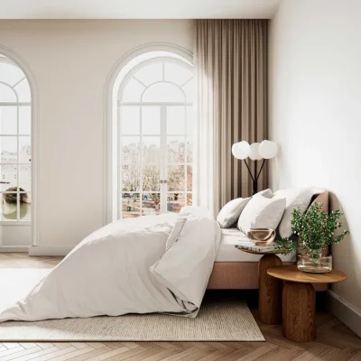 Bedeck of Belfast Fine Linens 400 Thread Count Sateen Duvet Cover Set - White