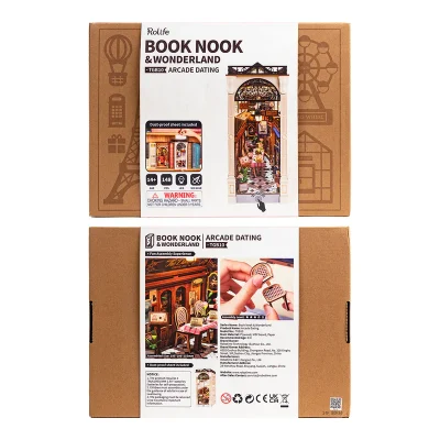 Rolife Arcade Dating DIY Book Nook Shelf Insert Kit