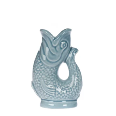 Gurgly Mini Glug Jug Blue Grey