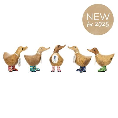 dcuk Ducky Floral Hats and Welly Boots - NEW