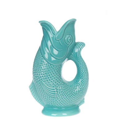 Gurgly Small Glug Jug Aqua