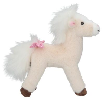 Alternative view of Miss Melody Plush Horse Cream White