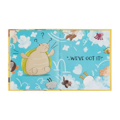 Jellycat All Kinds of Grumpy Book inside story
