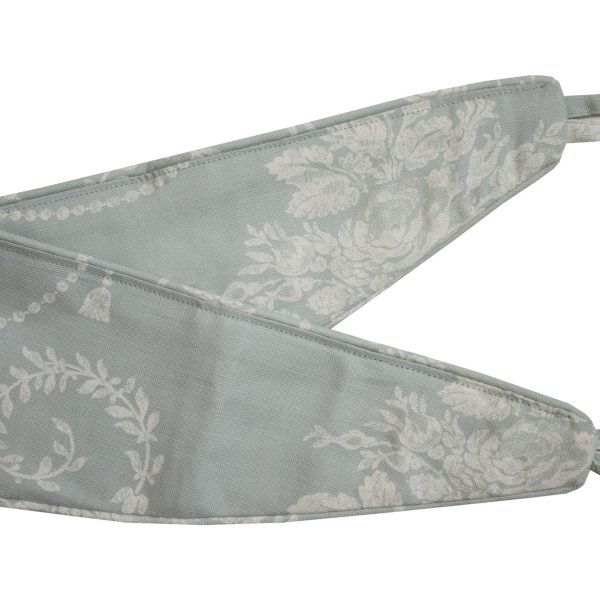 Laura Ashley Josette Duckegg Readymade Blackout Headertape Curtains tieback
