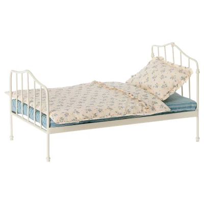 Maileg Miniature bed, Blue