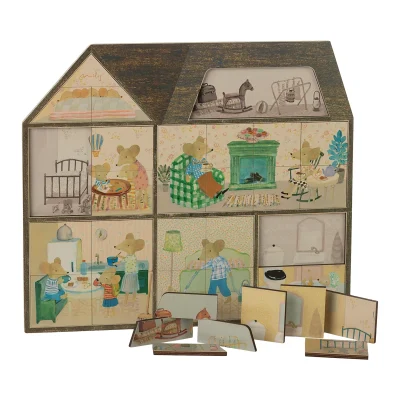 Maileg Mouse hole Farmhouse puzzle