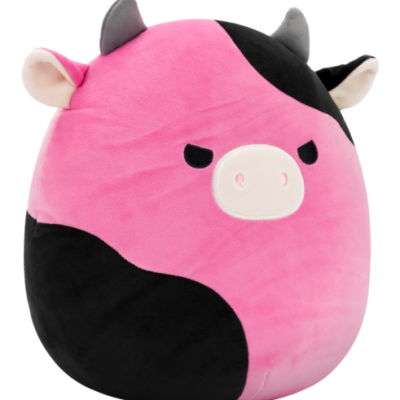 Squishmallows - 12in Pollyanna the Black&Pink Cow