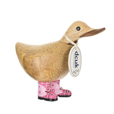 dcuk Wild Welly Ducky – Butterfly pink