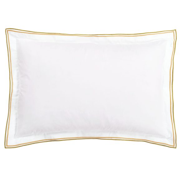 Designers Guild Astor Duvet Cover Set 400TC Saffron Yellow pillowcase