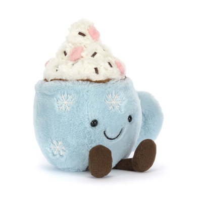 Jellycat Amuseables Hot Chocolate with Marshmallows front