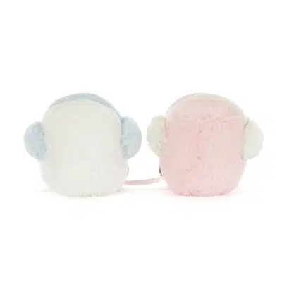 Jellycat Amuseables Toastie Pink and White Marshmallows back
